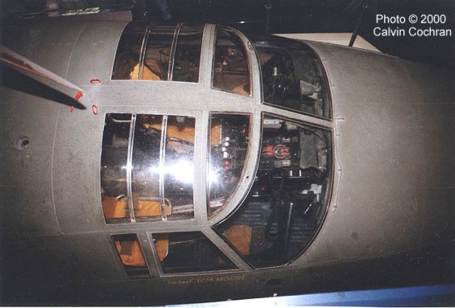 Flak Bait, looking down into cockpit, NASM, 5-93.jpg
